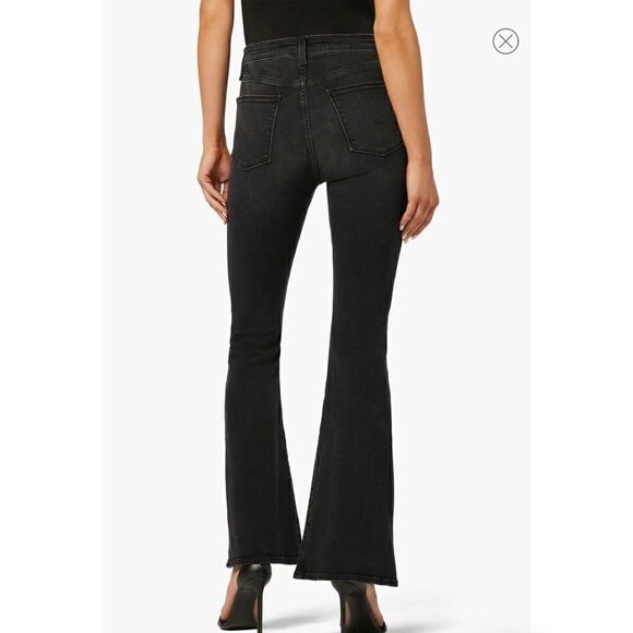 Hudson Black Heidi Rogue High-Rise Flare Nebula Jeans - Picture 3 of 16